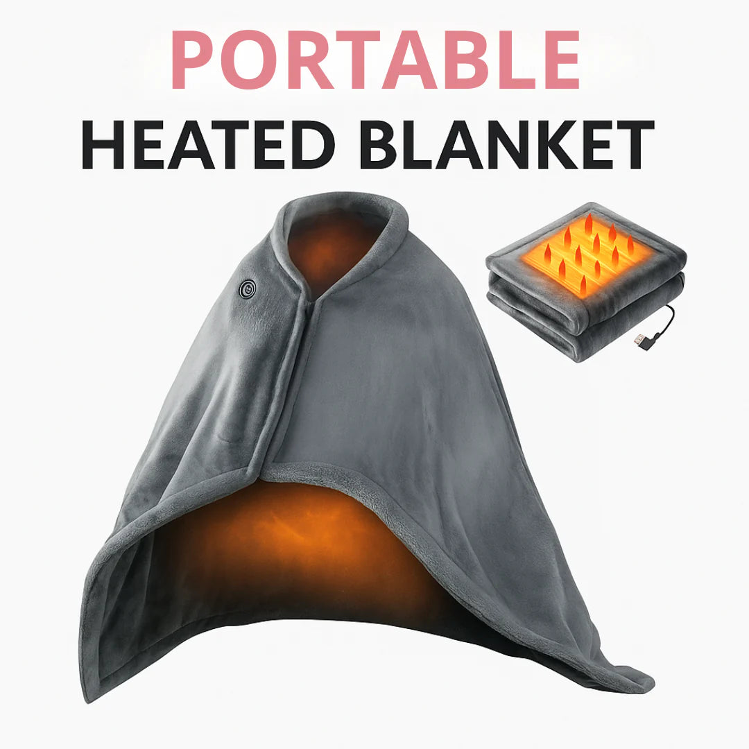 CozyWrap™ | Portable Heated Blanket
